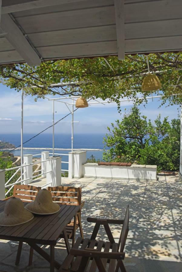 Mare Vista Villa Evdilos  Luaran gambar